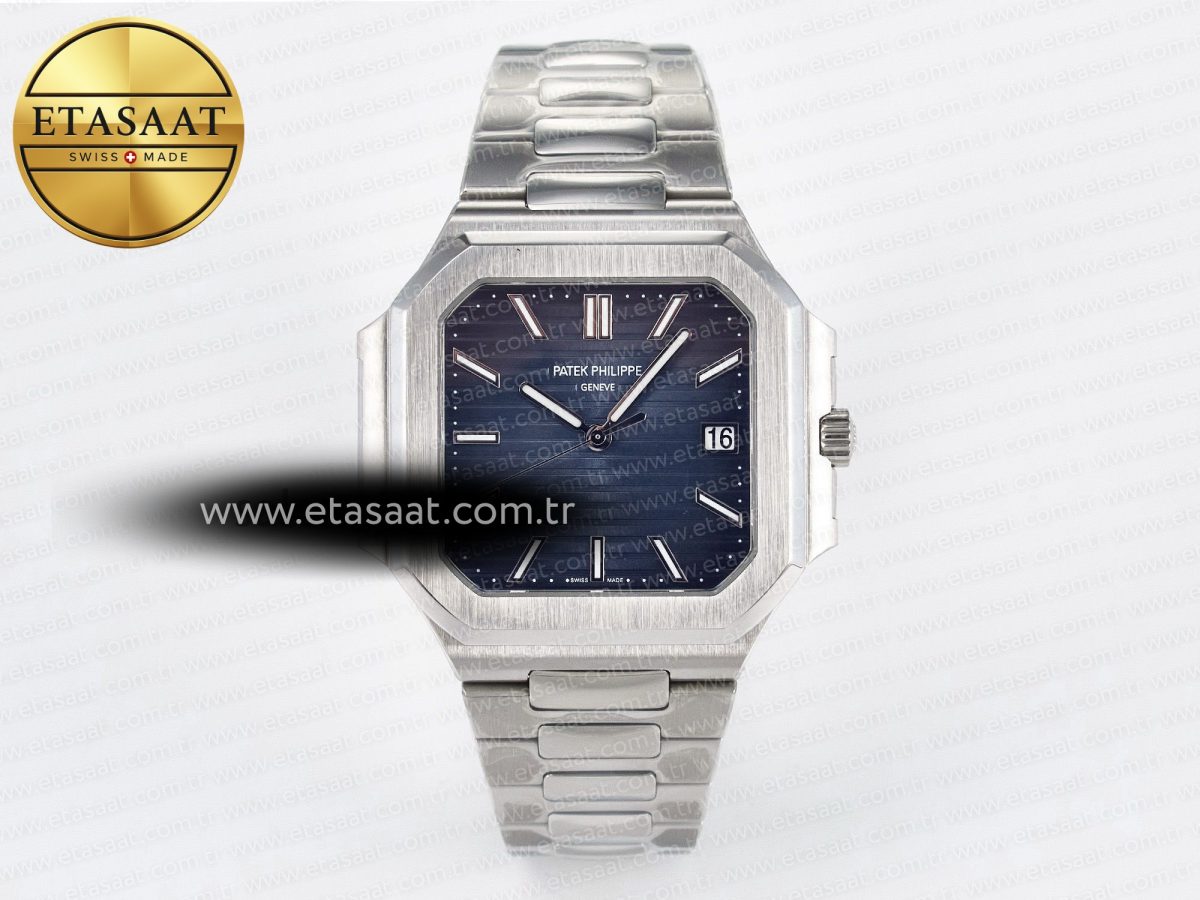 Patek Philippe Cubitus 5821 Blue Dial on SS A330 - Görsel 3