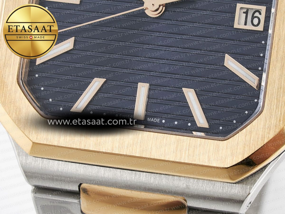 Patek Philippe Cubitus 5821 Blue Dial on SS/YG A330 - Görsel 12