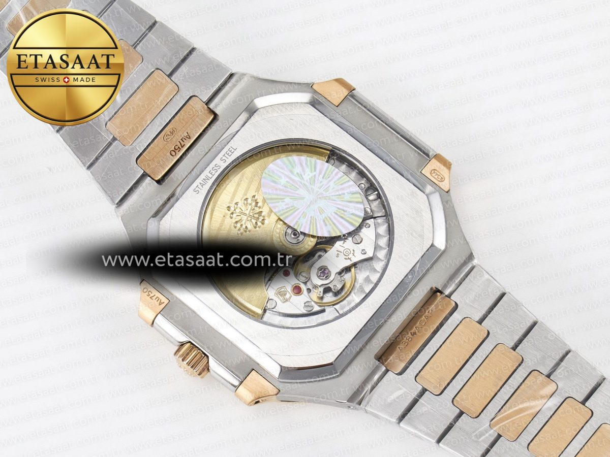 Patek Philippe Cubitus 5821 Blue Dial on SS/YG A330 - Görsel 16