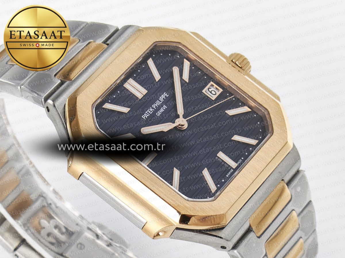 Patek Philippe Cubitus 5821 Blue Dial on SS/YG A330 - Görsel 7