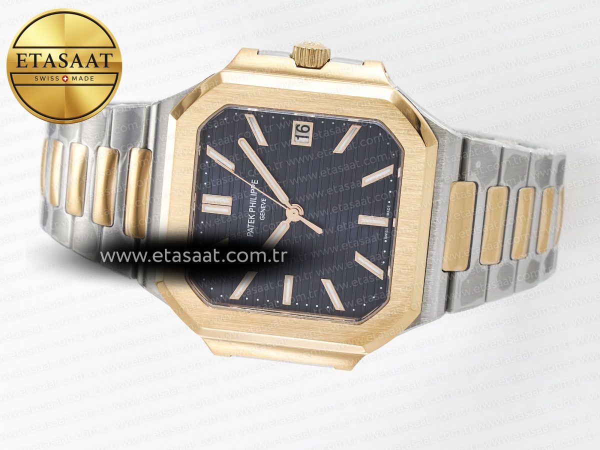 Patek Philippe Cubitus 5821 Blue Dial on SS/YG A330 - Görsel 9