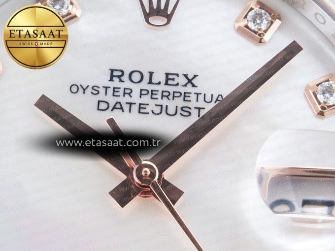 Datejust 126331 41mm 904L SS/RG Clean 1:1 Best Edition MOP Diamond Dial on Jubilee Bracelet VR3235 - Görsel 10