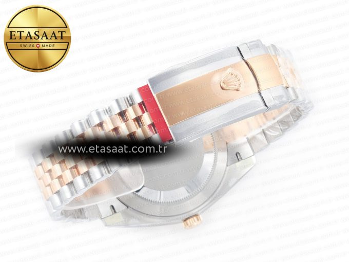 Datejust 126331 41mm 904L SS/RG Clean 1:1 Best Edition MOP Diamond Dial on Jubilee Bracelet VR3235 - Görsel 16
