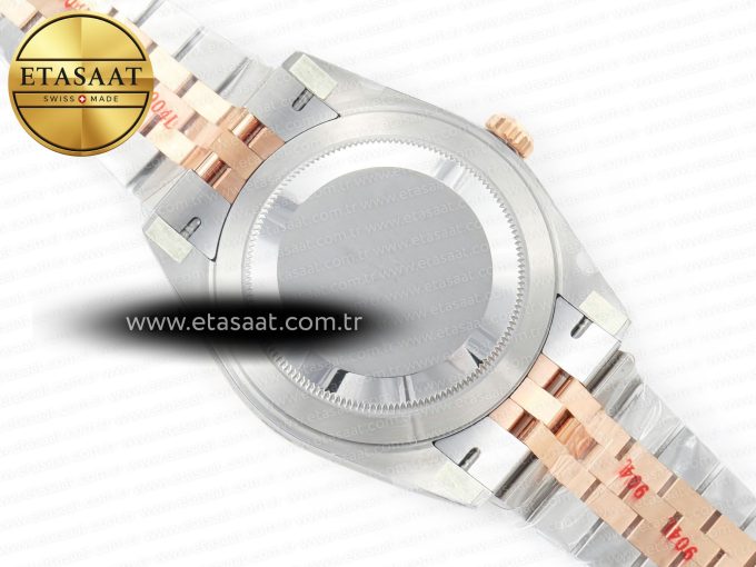 Datejust 126331 41mm 904L SS/RG Clean 1:1 Best Edition MOP Diamond Dial on Jubilee Bracelet VR3235 - Görsel 17