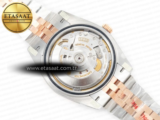 Datejust 126331 41mm 904L SS/RG Clean 1:1 Best Edition MOP Diamond Dial on Jubilee Bracelet VR3235 - Görsel 19