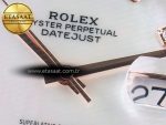 Datejust 126331 41mm 904L SS/RG Clean 1:1 Best Edition MOP Diamond Dial on Oyster Bracelet VR3235 - Görsel 10