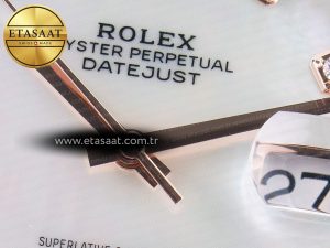 Datejust 126331 41mm 904L SS/RG Clean 1:1 Best Edition MOP Diamond Dial on Oyster Bracelet VR3235 - Görsel 10