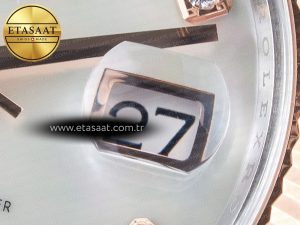 Datejust 126331 41mm 904L SS/RG Clean 1:1 Best Edition MOP Diamond Dial on Oyster Bracelet VR3235 - Görsel 11
