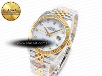 Datejust 126331 41mm 904L SS/YG Clean 1:1 Best Edition MOP Diamond Dial on Jubilee Bracelet VR3235