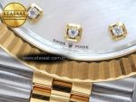 Datejust 126331 41mm 904L SS/YG Clean 1:1 Best Edition MOP Diamond Dial on Jubilee Bracelet VR3235 - Görsel 13