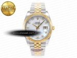 Datejust 126331 41mm 904L SS/YG Clean 1:1 Best Edition MOP Diamond Dial on Jubilee Bracelet VR3235 - Görsel 3