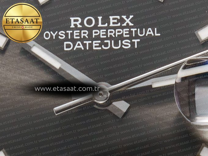 DateJust 126334 904L SS Clean Best Edition Gray Rhodium Dial on Jubilee Bracelet S3235 - Görsel 10
