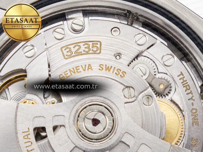 DateJust 126334 904L SS Clean Best Edition Gray Rhodium Dial on Jubilee Bracelet S3235 - Görsel 21