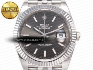 DateJust 126334 904L SS Clean Best Edition Gray Rhodium Dial on Jubilee Bracelet S3235 - Görsel 3
