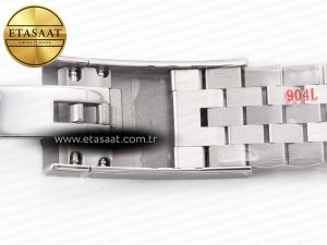 DateJust 126334 904L SS Clean Best Edition Gray Rhodium Dial on Jubilee Bracelet S3235 - Görsel 32