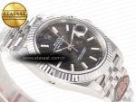 DateJust 126334 904L SS Clean Best Edition Gray Rhodium Dial on Jubilee Bracelet S3235 - Görsel 6