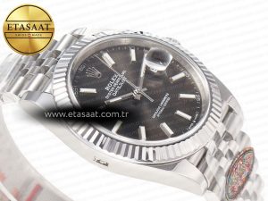 DateJust 126334 904L SS Clean Best Edition Gray Rhodium Dial on Jubilee Bracelet S3235 - Görsel 6
