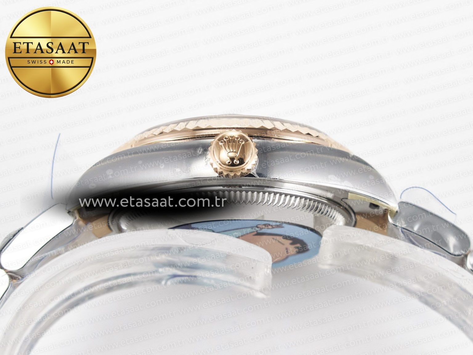 DateJust 31 278271 ARF 1:1 Best Edition 904L Steel Brown Diamonds Dial on SS/RG Oyster Bracelet ETA 2688 - Görsel 15
