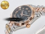DateJust 31 278271 ARF 1:1 Best Edition 904L Steel Gray Roman Diamonds Dial on SS/RG Jubilee Bracelet ETA 2688 - Görsel 6