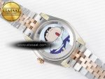 DateJust 31 278271 ARF 1:1 Best Edition 904L Steel Purple Diamonds Dial on SS/RG Jubilee Bracelet ETA 2688 - Görsel 17