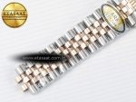 DateJust 31 278271 ARF 1:1 Best Edition 904L Steel Purple Diamonds Dial on SS/RG Jubilee Bracelet ETA 2688 - Görsel 24