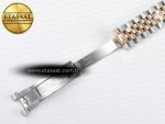 DateJust 31 278271 ARF 1:1 Best Edition 904L Steel Purple Diamonds Dial on SS/RG Jubilee Bracelet ETA 2688 - Görsel 27