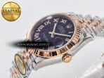 DateJust 31 278271 ARF 1:1 Best Edition 904L Steel Purple Roman Diamonds Dial on SS/RG Jubilee Bracelet ETA 2688 - Görsel 6