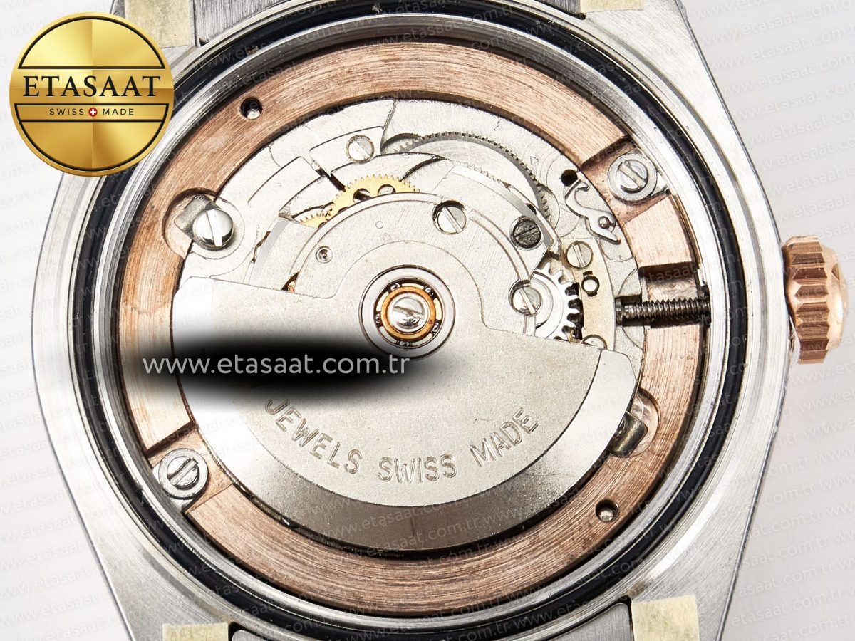 DateJust 31 278271 ARF 1:1 Best Edition 904L Steel RG Dial Stick Marker on SS/RG Jubilee Bracelet ETA 2688 - Görsel 21