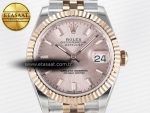 DateJust 31 278271 ARF 1:1 Best Edition 904L Steel RG Dial Stick Marker on SS/RG Jubilee Bracelet ETA 2688 - Görsel 4