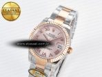 DateJust 31 278271 ARF 1:1 Best Edition 904L Steel RG Dial Stick Marker on SS/RG Oyster Bracelet ETA 2688 - Görsel 2