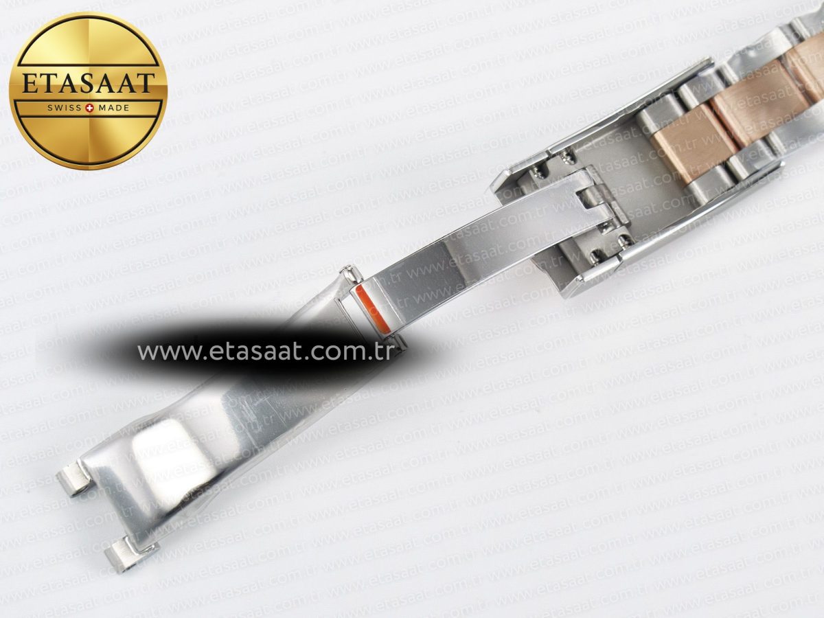 DateJust 31 278271 ARF 1:1 Best Edition 904L Steel RG Dial Stick Marker on SS/RG Oyster Bracelet ETA 2688 - Görsel 27