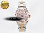 DateJust 31 278271 ARF 1:1 Best Edition 904L Steel RG Dial Stick Marker on SS/RG Oyster Bracelet ETA 2688 - Görsel 3