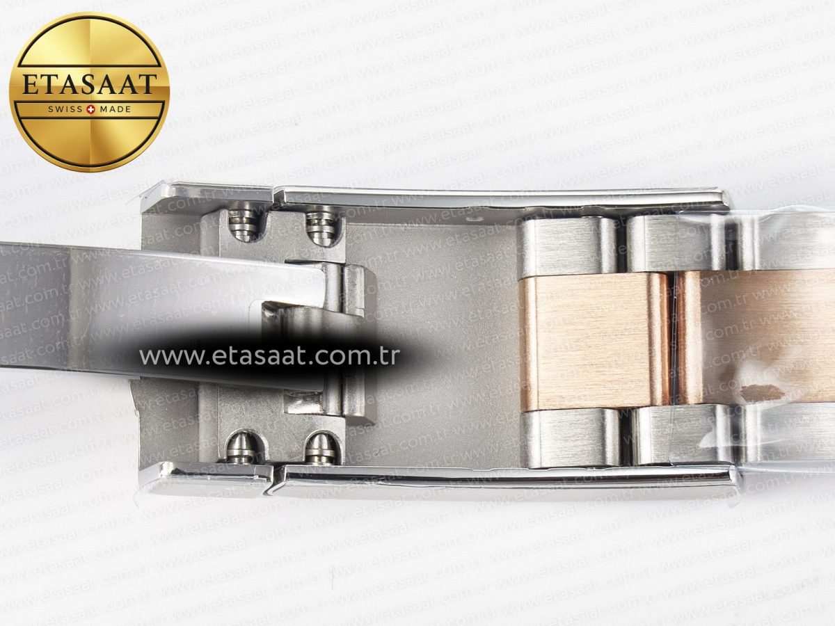 DateJust 31 278271 ARF 1:1 Best Edition 904L Steel RG Dial Stick Marker on SS/RG Oyster Bracelet ETA 2688 - Görsel 31