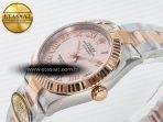 DateJust 31 278271 ARF 1:1 Best Edition 904L Steel RG Dial Stick Marker on SS/RG Oyster Bracelet ETA 2688 - Görsel 6