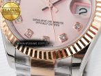 DateJust 31 278271 ARF 1:1 Best Edition 904L Steel RG Diamonds Dial on SS/RG Oyster Bracelet ETA 2688 - Görsel 12