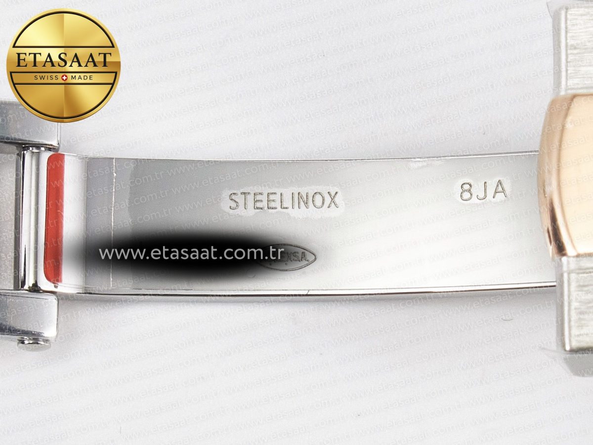 DateJust 31 278271 ARF 1:1 Best Edition 904L Steel RG Diamonds Dial on SS/RG Oyster Bracelet ETA 2688 - Görsel 28