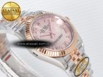 DateJust 31 278271 ARF 1:1 Best Edition 904L Steel RG Roman Dial on SS/RG Jubilee Bracelet ETA 2688 - Görsel 7