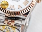 DateJust 31 278271 ARF 1:1 Best Edition 904L Steel White Roman Dial on SS/RG Jubilee Bracelet ETA 2688 - Görsel 13