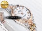 DateJust 31 278271 ARF 1:1 Best Edition 904L Steel White Roman Dial on SS/RG Jubilee Bracelet ETA 2688 - Görsel 7
