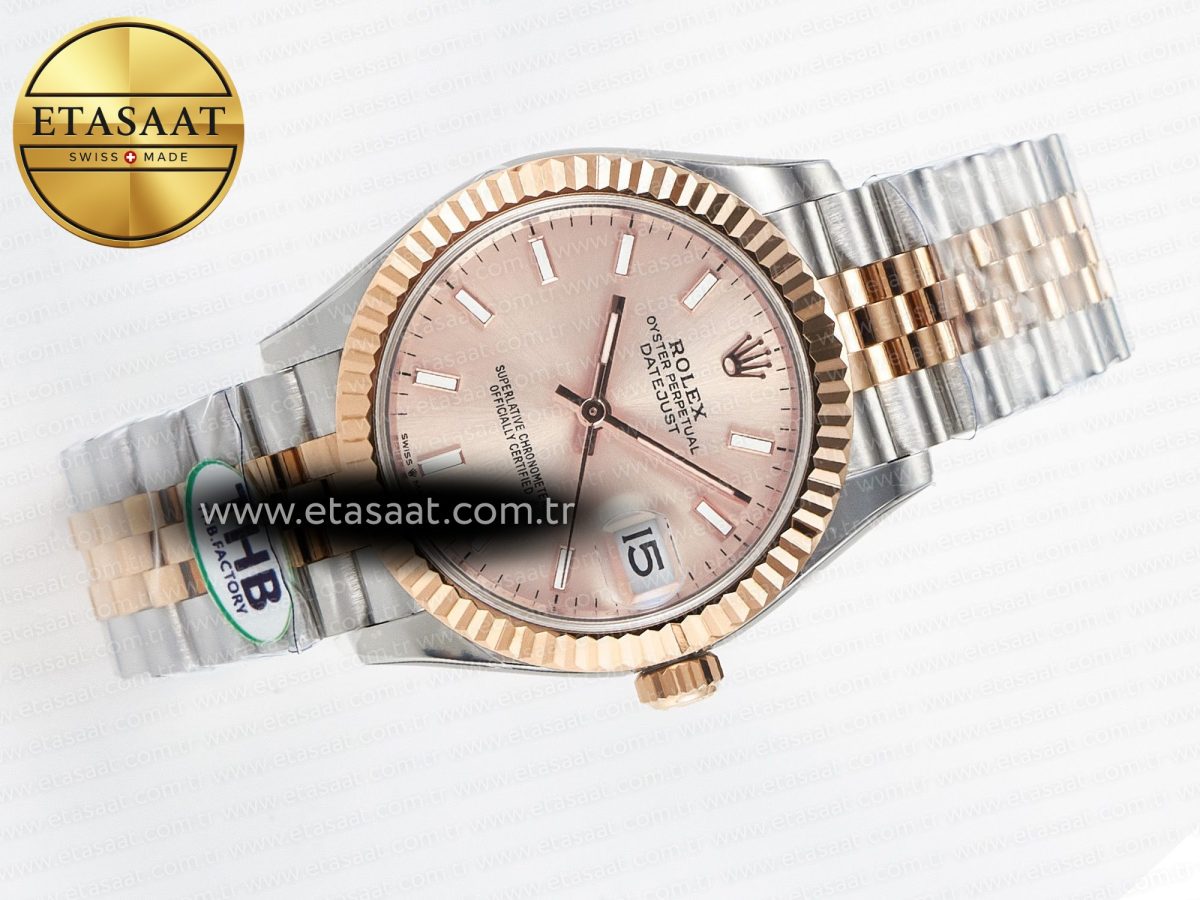 Rolex DateJust 31 278271 904L Steel RG - Görsel 8