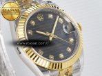 DateJust 31 278273 ARF 1:1 Best Edition 904L Steel Gray Diamonds Dial on SS/YG Jubilee Bracelet ETA 2688 - Görsel 5