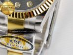 DateJust 31 278273 ARF 1:1 Best Edition 904L Steel Gray Diamonds Dial on SS/YG Oyster Bracelet ETA 2688 - Görsel 13
