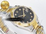 DateJust 31 278273 ARF 1:1 Best Edition 904L Steel Gray Diamonds Dial on SS/YG Oyster Bracelet ETA 2688 - Görsel 7