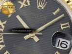 DateJust 31 278273 ARF 1:1 Best Edition 904L Steel Gray Roman Diamonds Dial on SS/YG Jubilee Bracelet ETA 2688 - Görsel 10