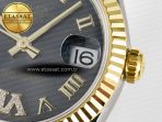 DateJust 31 278273 ARF 1:1 Best Edition 904L Steel Gray Roman Diamonds Dial on SS/YG Jubilee Bracelet ETA 2688 - Görsel 11