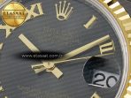 DateJust 31 278273 ARF 1:1 Best Edition 904L Steel Gray Roman Diamonds Dial on SS/YG Oyster Bracelet ETA 2688 - Görsel 10