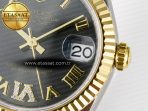 DateJust 31 278273 ARF 1:1 Best Edition 904L Steel Gray Roman Diamonds Dial on SS/YG Oyster Bracelet ETA 2688 - Görsel 11