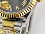 DateJust 31 278273 ARF 1:1 Best Edition 904L Steel Gray Roman Diamonds Dial on SS/YG Oyster Bracelet ETA 2688 - Görsel 13