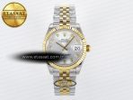 DateJust 31 278273 ARF 1:1 Best Edition 904L Steel Silver Diamonds Dial on SS/YG Jubilee Bracelet ETA 2688 - Görsel 3
