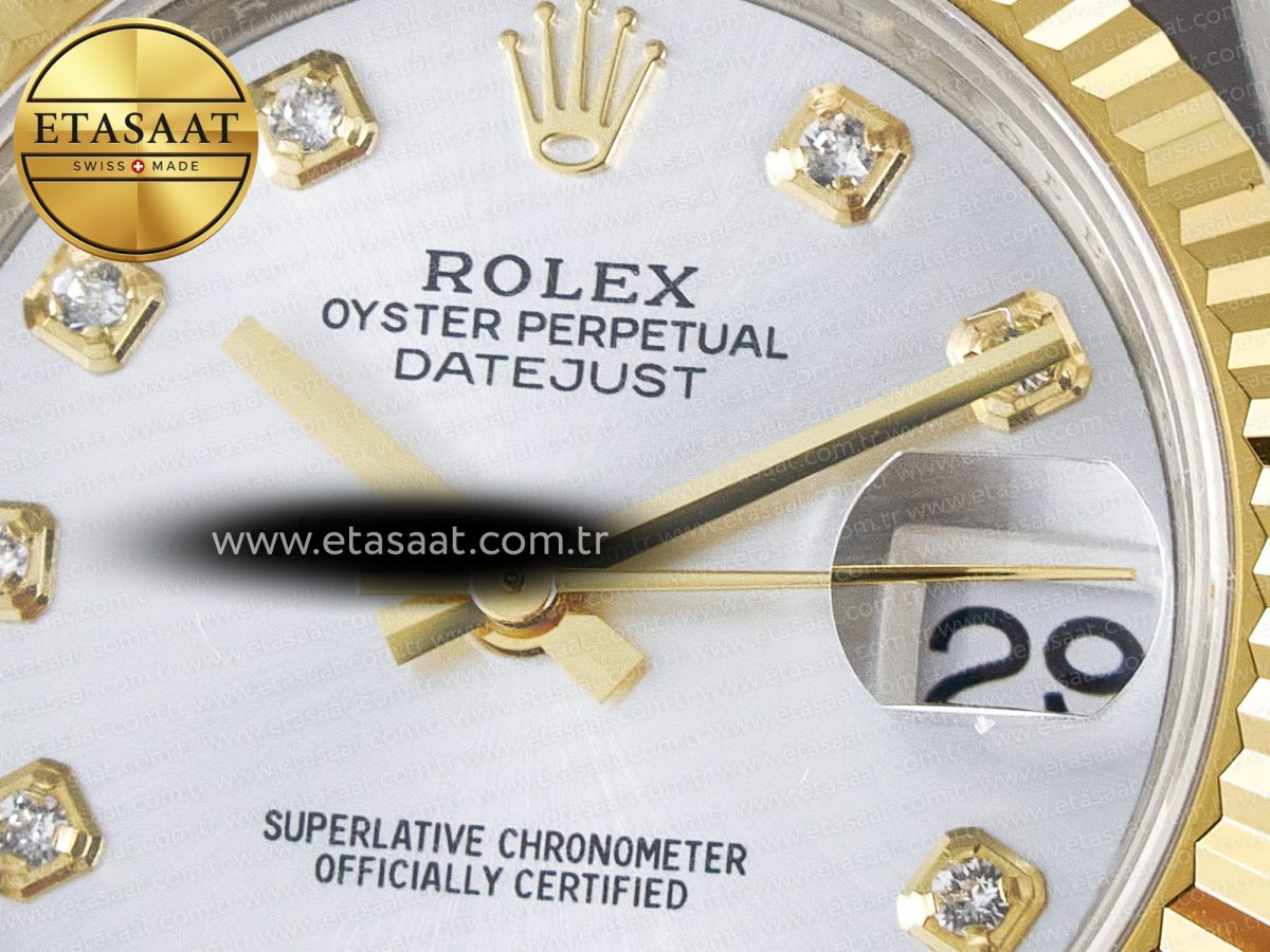 Rolex DateJust 31 278273 ARF Silver/YG 2688 - Görsel 10